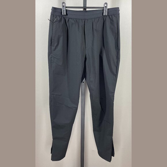 NEW Banana Republic BR Standard Pants Womens Medium black gym athletic casual - Picture 1 of 11